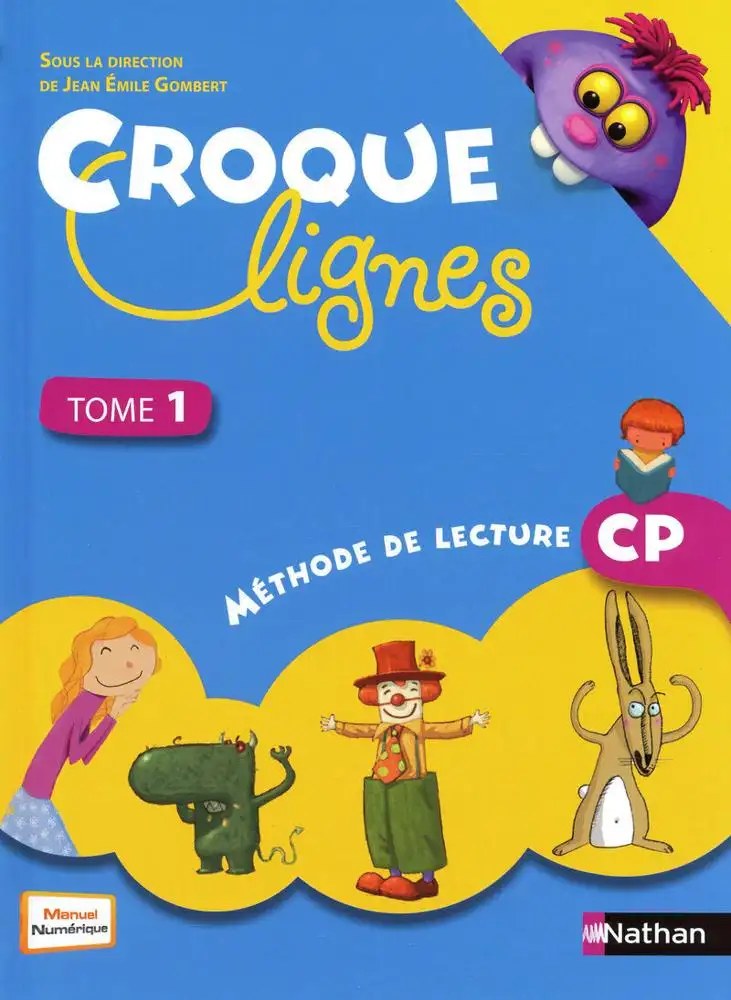 NATHAN - Croque Lignes Cp Livre 1