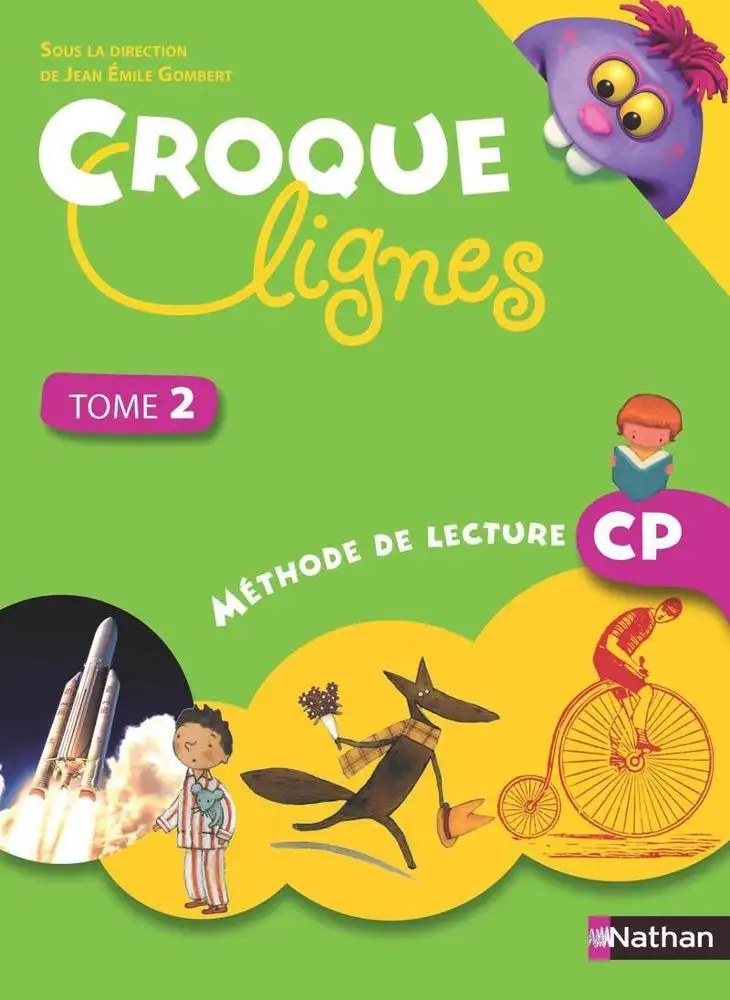 NATHAN - Croque Lignes Cp Livre 2