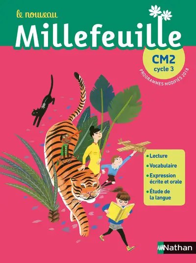 NATHAN - Mille Feuille Cm2 Livre 19