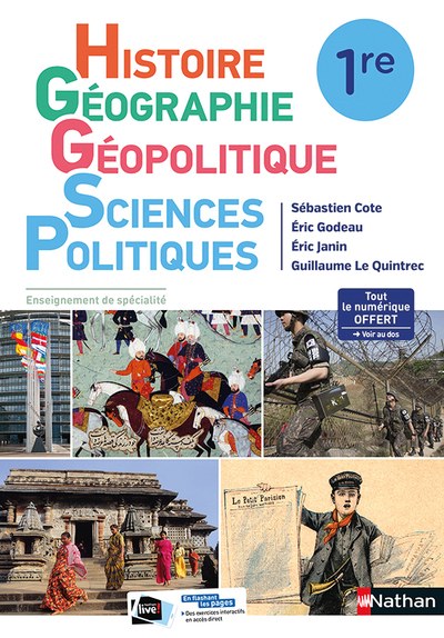NATHAN - HistGeo Geopolitique Sciences Politiques 1ere 2019