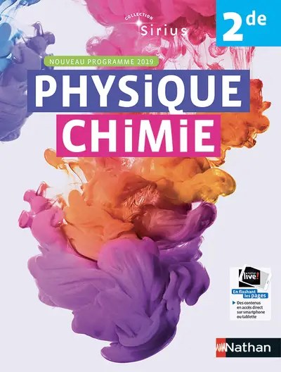 HATIER - Physique Chimie 2nde Sirius 19