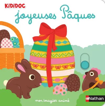 NATHAN - Mon Imagier anime Joyeuses Paques