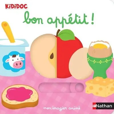 NATHAN - Mon imagier anime bon appetit ! - Choux, Nathalie