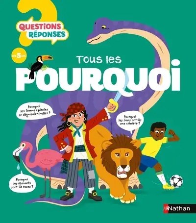 NATHAN - Tous les pourquoi - Baussier, Sylvie + Balicevic, Didier + Collectif d'Illustrateurs