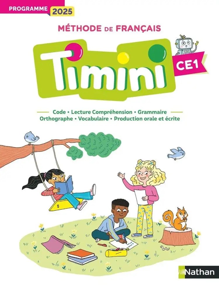 NATHAN - Timini CE1 Manuel