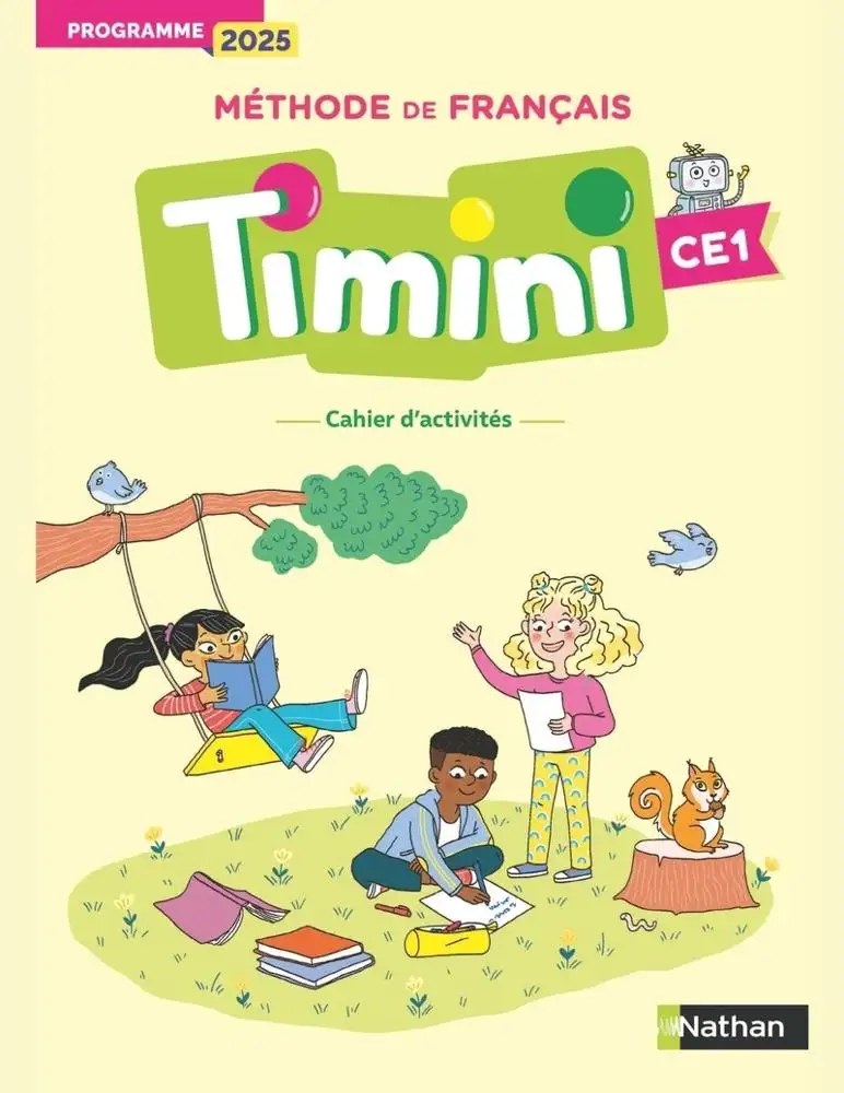 NATHAN - Timini CE1 Cahier Exercice