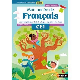 NATHAN - Mon Anne De Francais Ce1 Fichier 2 2025