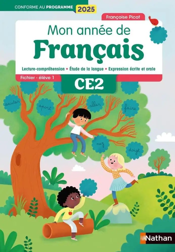 NATHAN - Mon Annee De Francais CE2 2025 Fichier Eleve 1