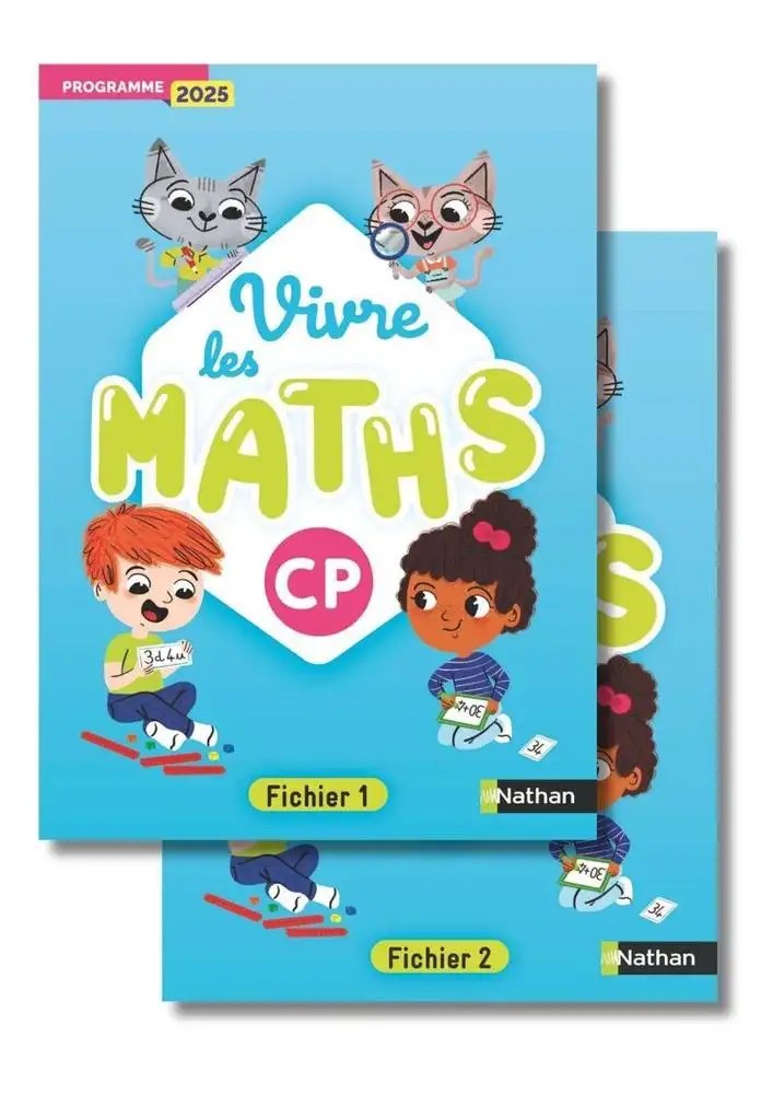 NATHAN - Vivre Les Maths Cp 2025