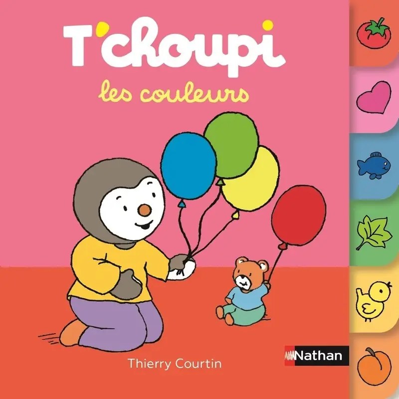NATHAN - T'choupi les couleurs
