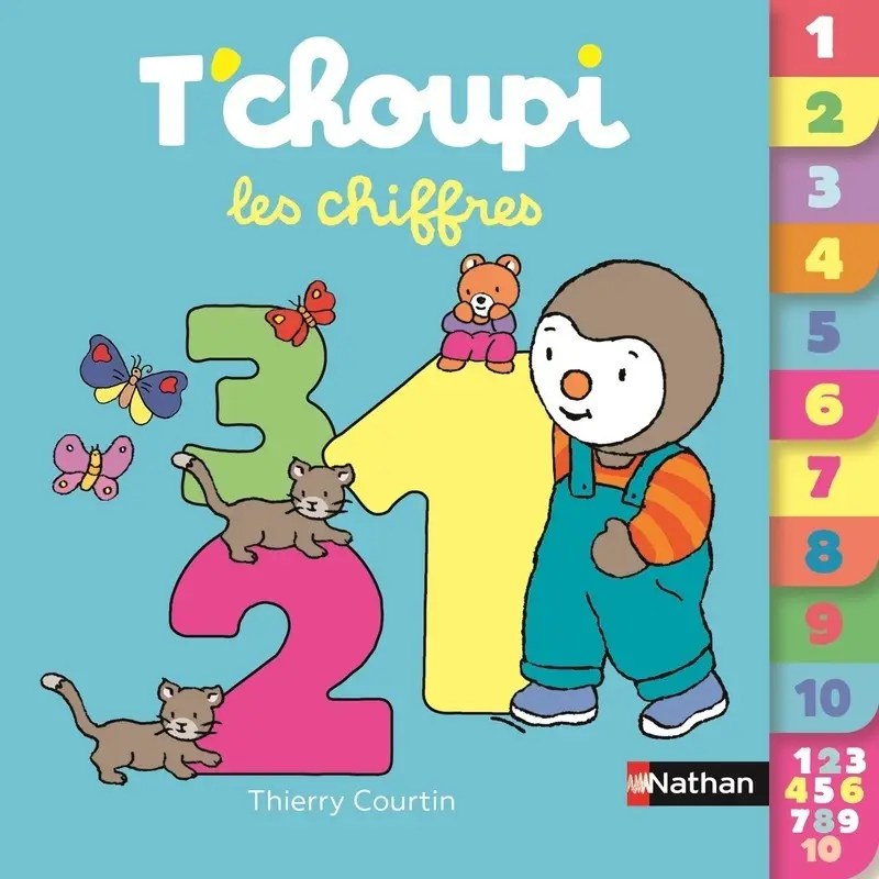 NATHAN - T'choupi les chiffres