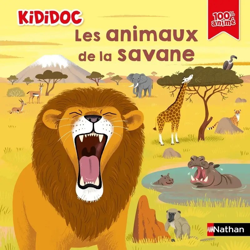 NATHAN - Kididoc - Les Animaux De La Savane