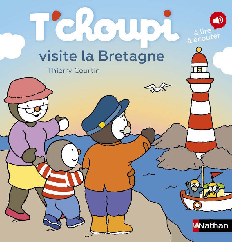 NATHAN - T'choupi Visite La Bretagne