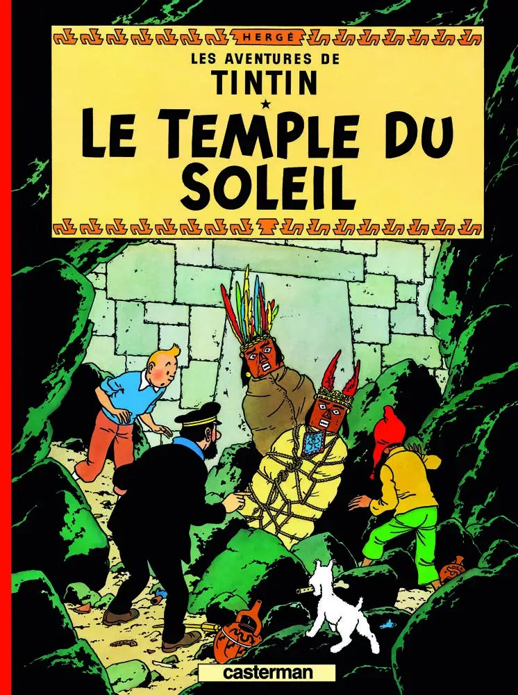 CASTERMAN - Les Aventures De TinTin - Le Temple du soleil -