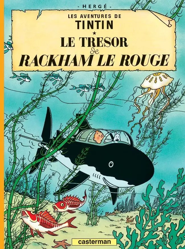CASTERMAN - Les Aventures De TinTin - Le Tresor de Rackham le Rouge