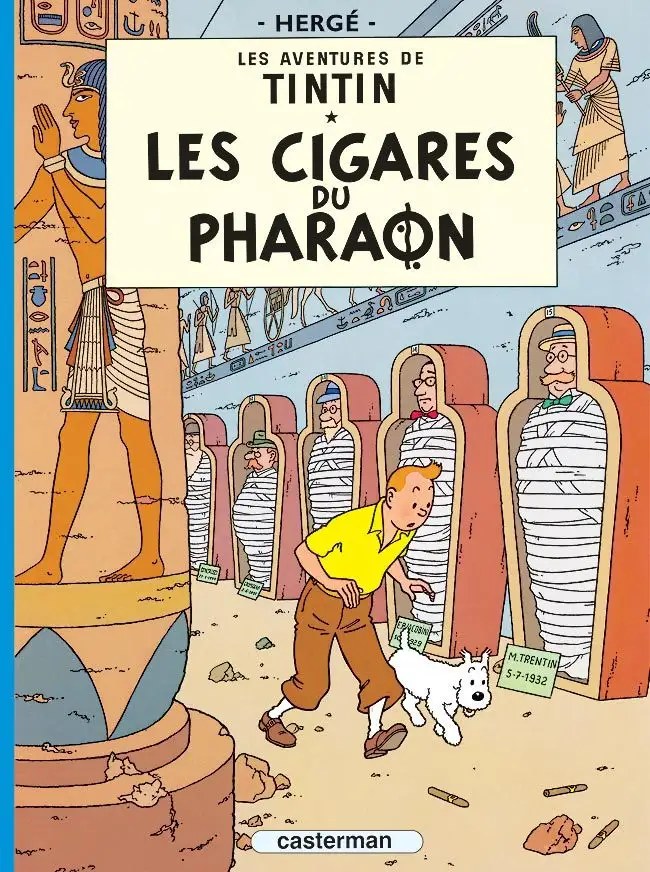 CASTERMAN - Les Aventures De TinTin - Les Cigares du Pharaon