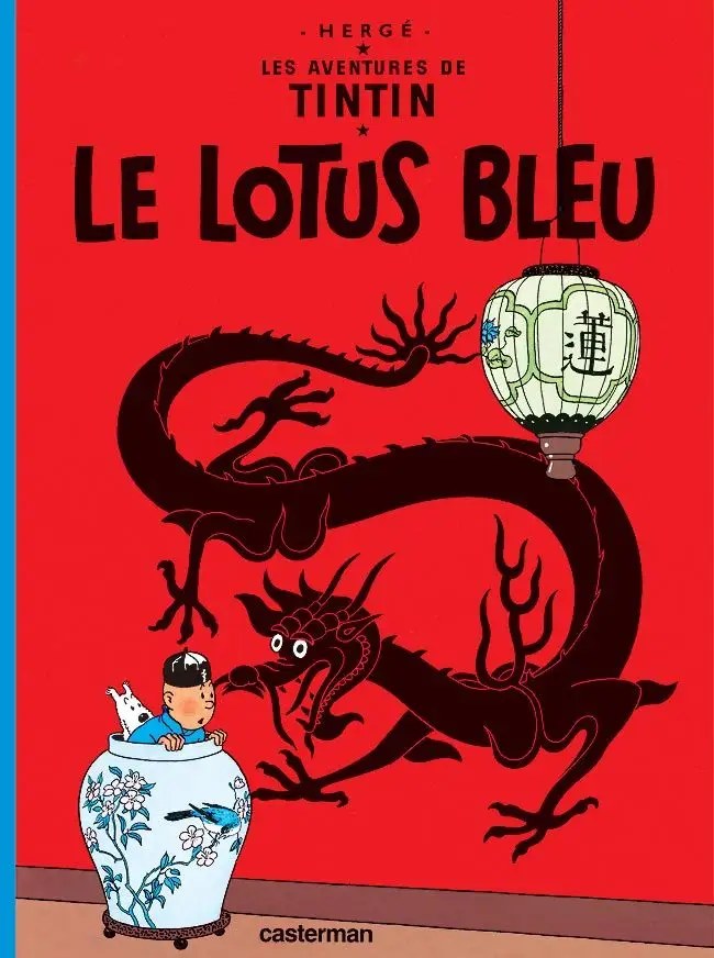 CASTERMAN - Les Aventures De Tintin - Le Lotus bleu