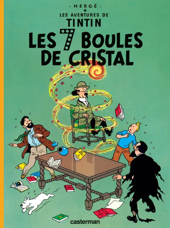 CASTERMAN - Les Aventures De TinTin - Les 7 boules de cristal