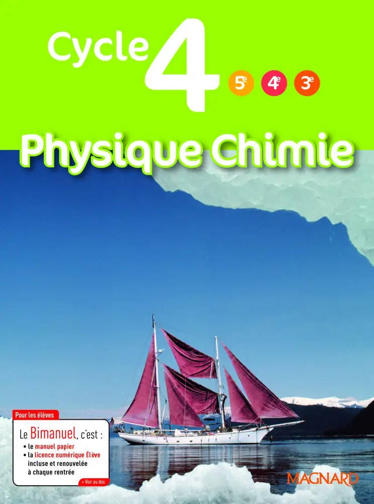 MAGNARD - Physique Chimie Cycle 4 2017