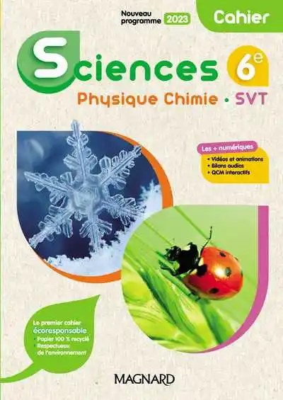 MAGNARD - Physique Chimie SVT Cahier 23