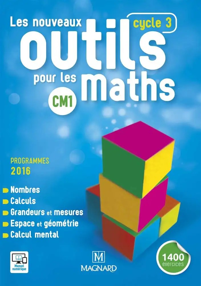 MAGNARD - Outils Pour Les Maths Cm1 16
