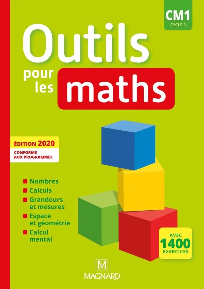 MAGNARD - Outils Pour Les Maths Cm1 20
