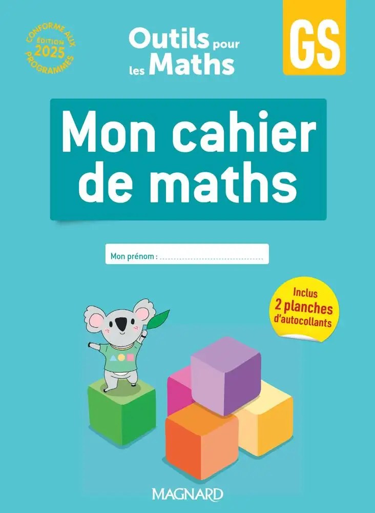 MAGNARD - Outils Pour Les Maths GS 24 Cahier