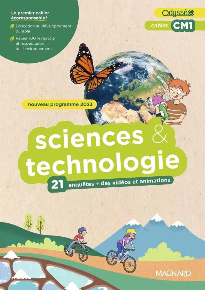 MAGNARD -  Science Et Technologie Cm1 Cahier Odesseo 24