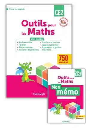 MAGNARD - Outils Pour Les Maths CE2 25 Par Domaine