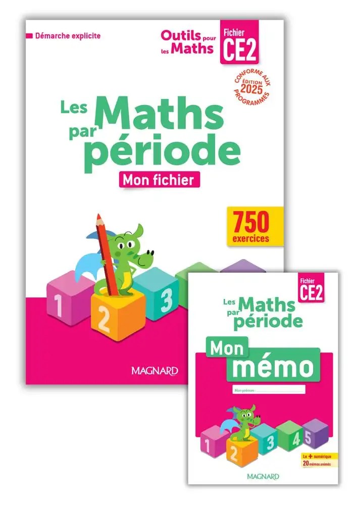 MAGNARD - Outils Pour Les Maths CE2 Par Periode 2025