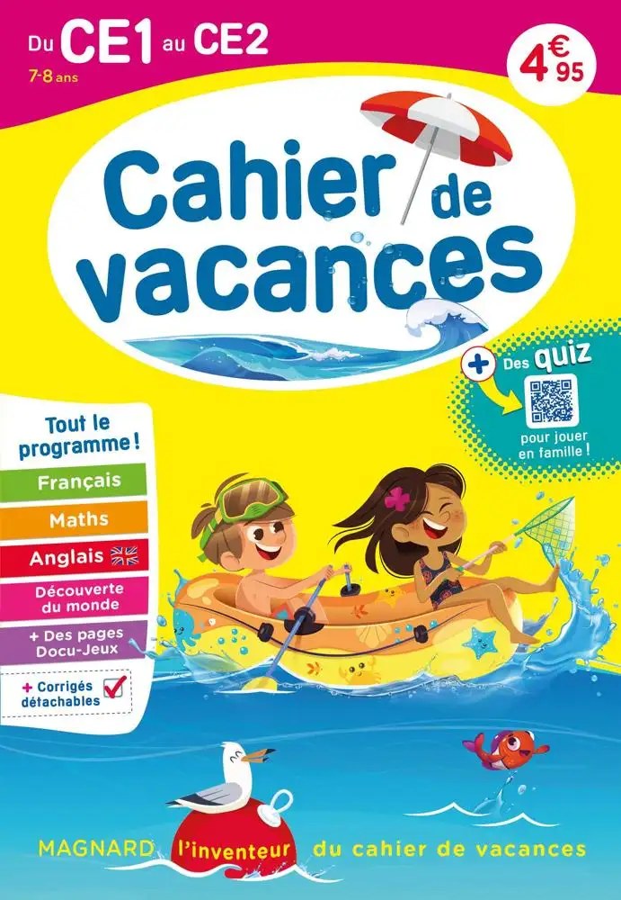 MAGNARD - Cahier De Vacances 2025 CE2