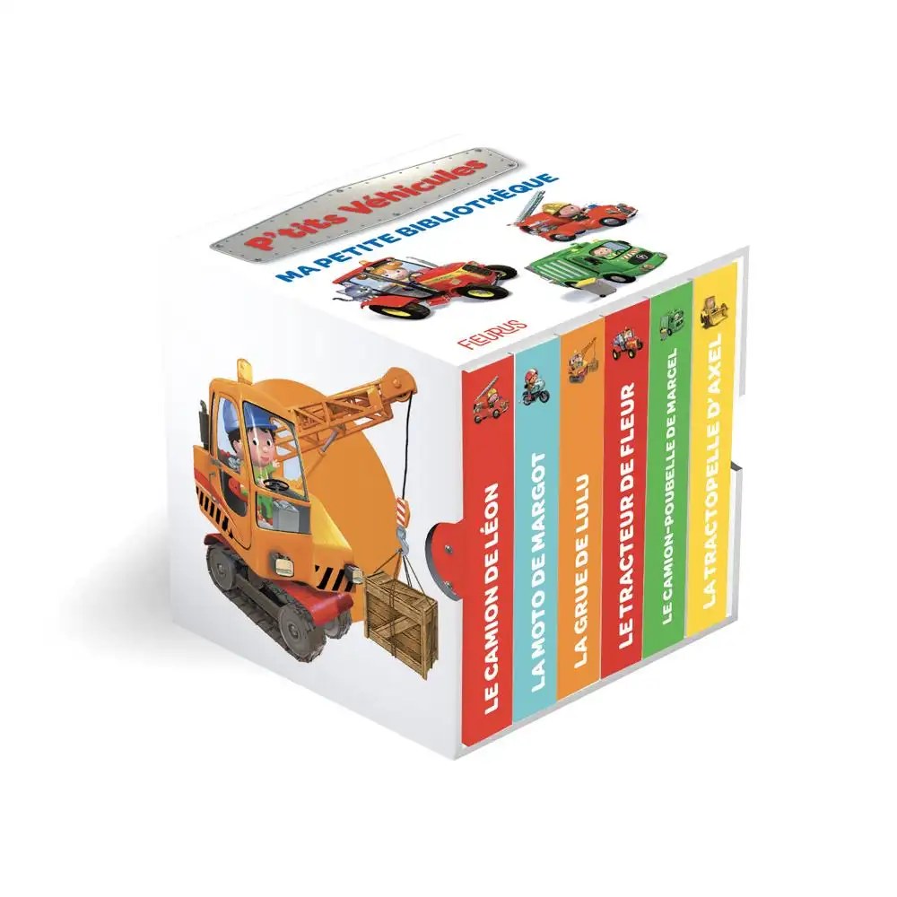 FLEURUS - Ma petite bibliotheque P'tits vehicules