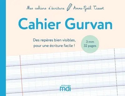 MDI - Mes Cahiers D'ecriture Cahier Gurvan 3mm