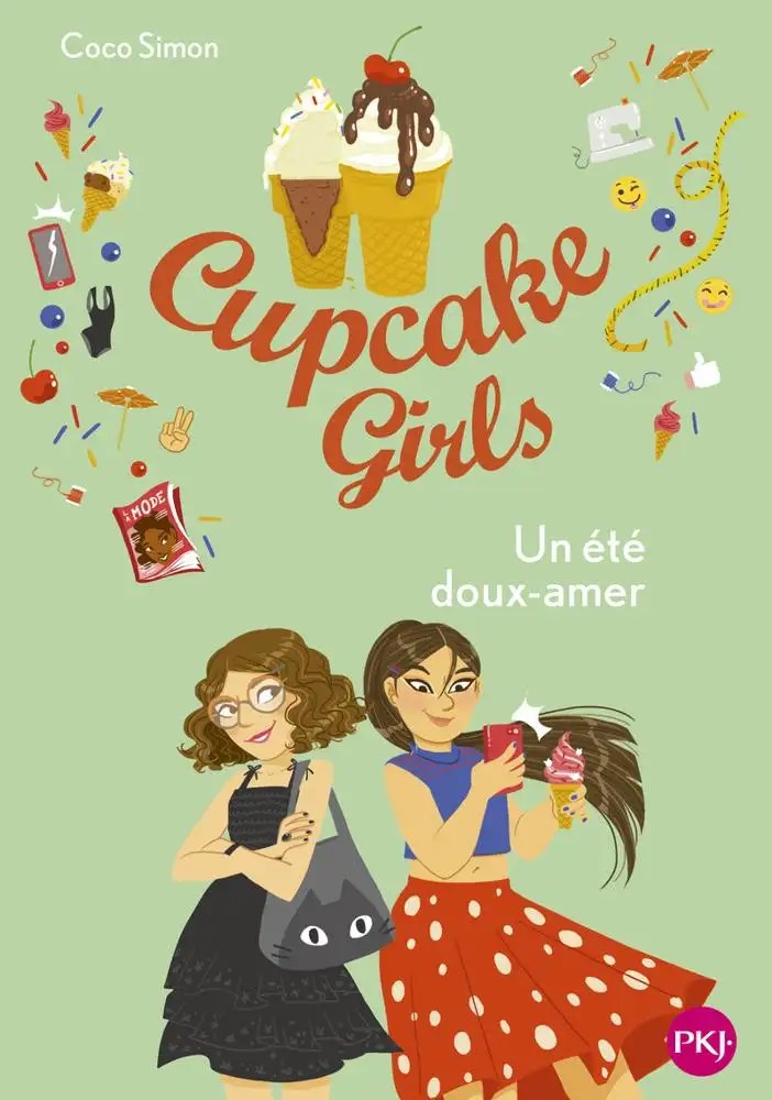 POCKET JEUNESSE - Cupcake girls - Tome 34 Un ete doux-amer - Simon, Coco + Bouchareine, Christine