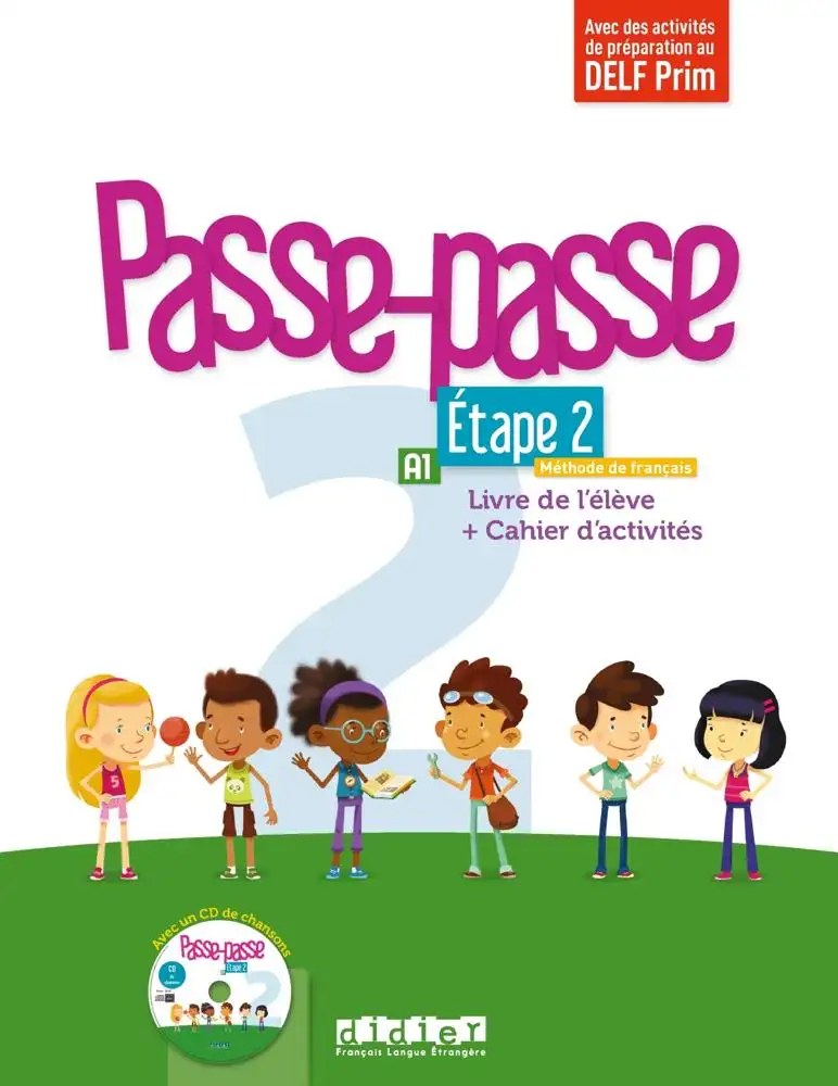DIDIER - Passe Passe 2 Etape 2 Livre + Cahier