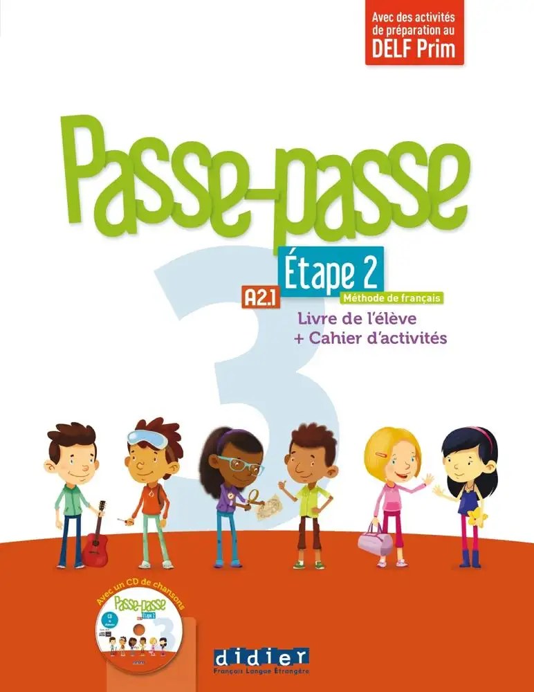 DIDIER - Passe Passe 3 Etape 2 Livre + Cahier