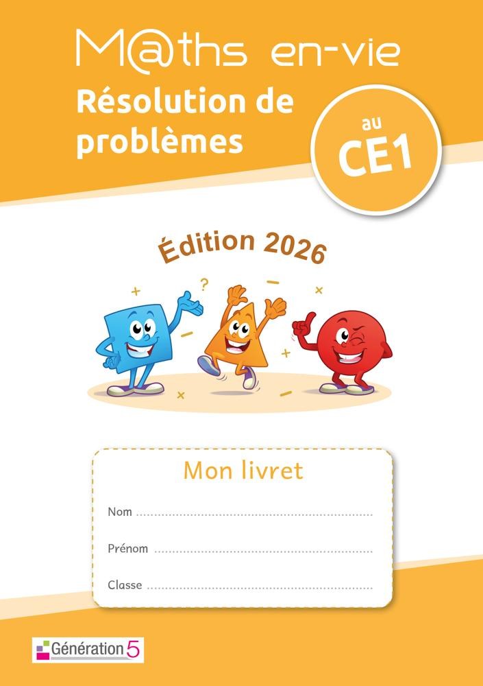 GENERATION 5 - Resulotion De Problemes Maths En Vie CE1