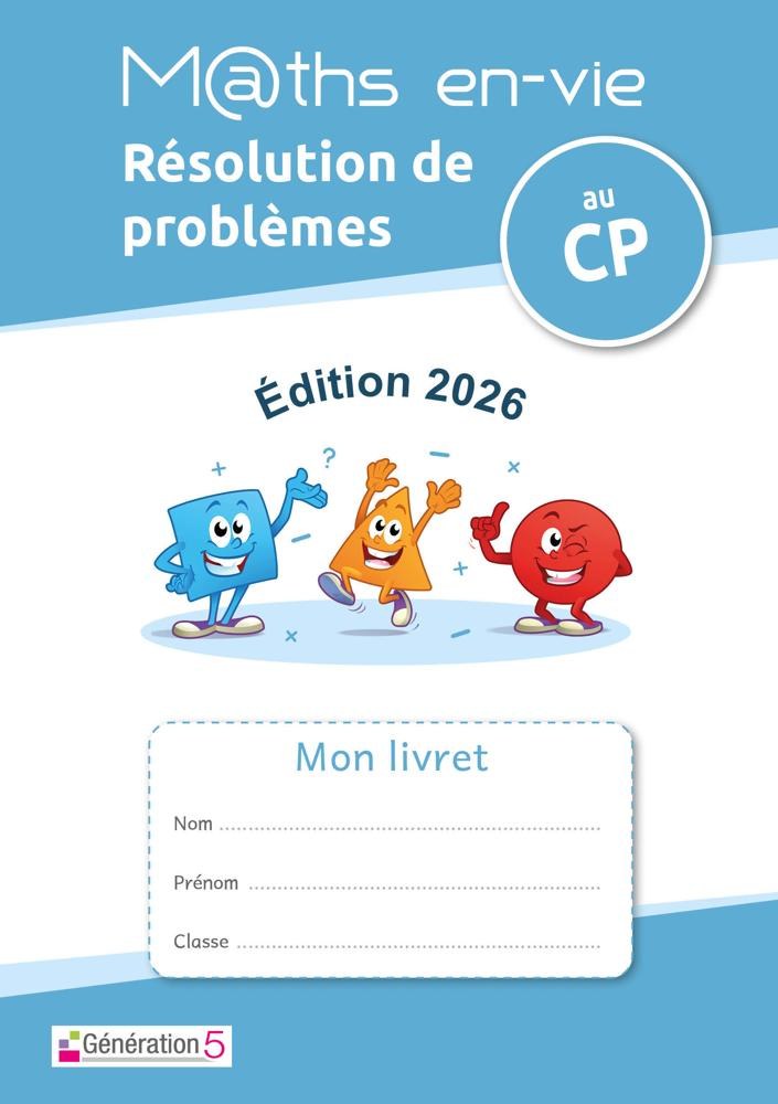 GENERATION 5 - Resolution Du Problemes Maths En Vie Cp