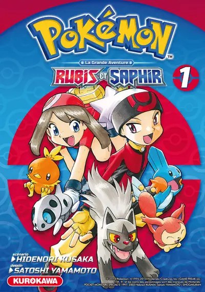 KUROKAWA - Pokemon Rubis et Saphir - tome 1 - Kusaka, Hidenori + Yamamoto, Satoshi + Kumada, Tomoko