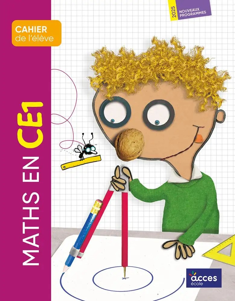 ACCES - Maths En CE1 Cahier Eleve 2025