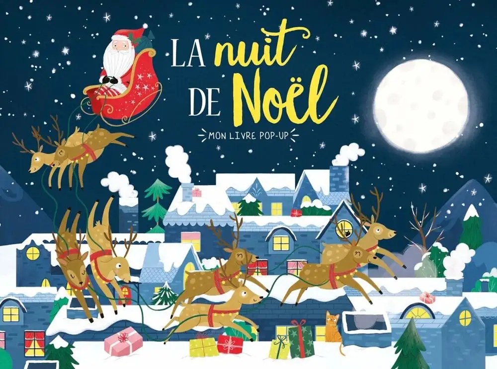 1 2 3 SOLEIL - MON LIVRE POP-UP - LA NUIT DE NOEL