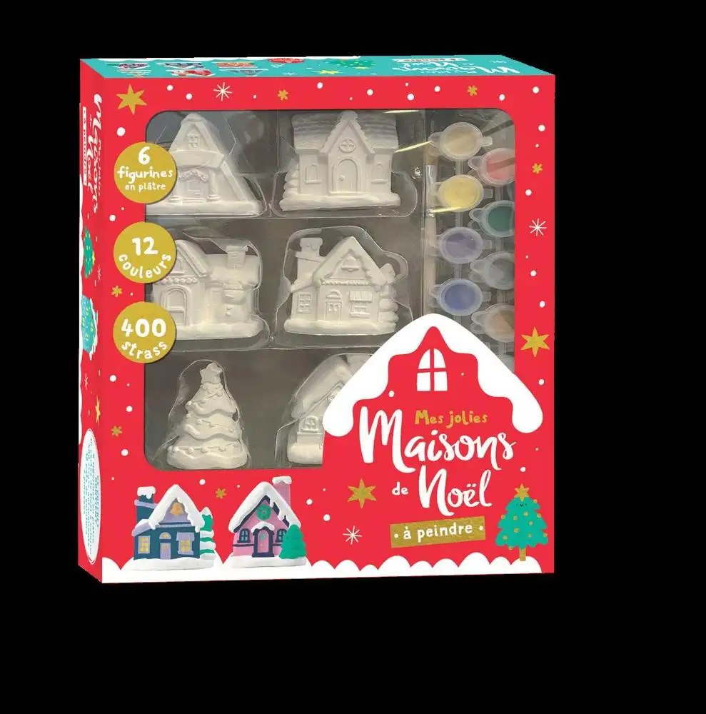 1 2 3 SOLEIL - MES JOLIES MAISONS DE NOEL A PEINDRE