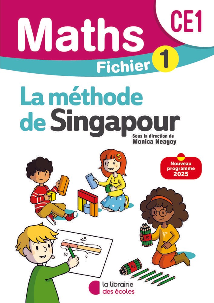 Lib Des Ecoles - Methode De Singapour CE1 Fichier 1