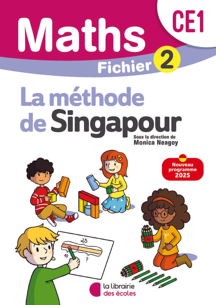 Lib Des Ecoles - Methode De Singapour CE1 Fichier 2
