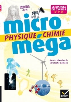 HATIER - Micromega Physique Chimie Cycle 4 2017