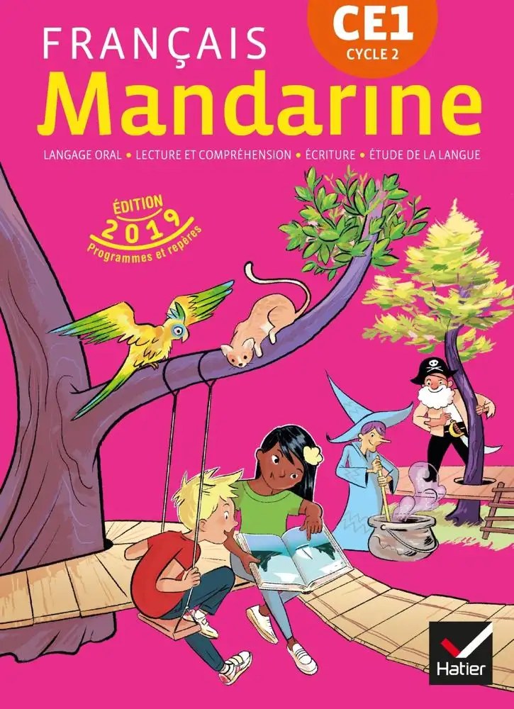 HATIER - Francais Mandarine Ce1 Livre