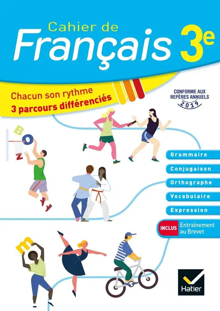 HATIER - Cahier De Francais 3eme 20