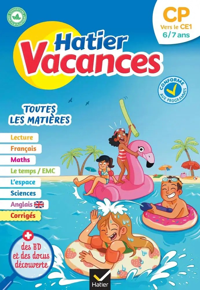 HATIER - Hatier Vacances 24 Du Cp Vers Ce1