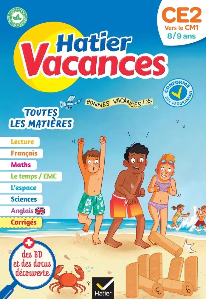 HATIER - Hatier Vacance 24 Du Ce2 Vers Cm1
