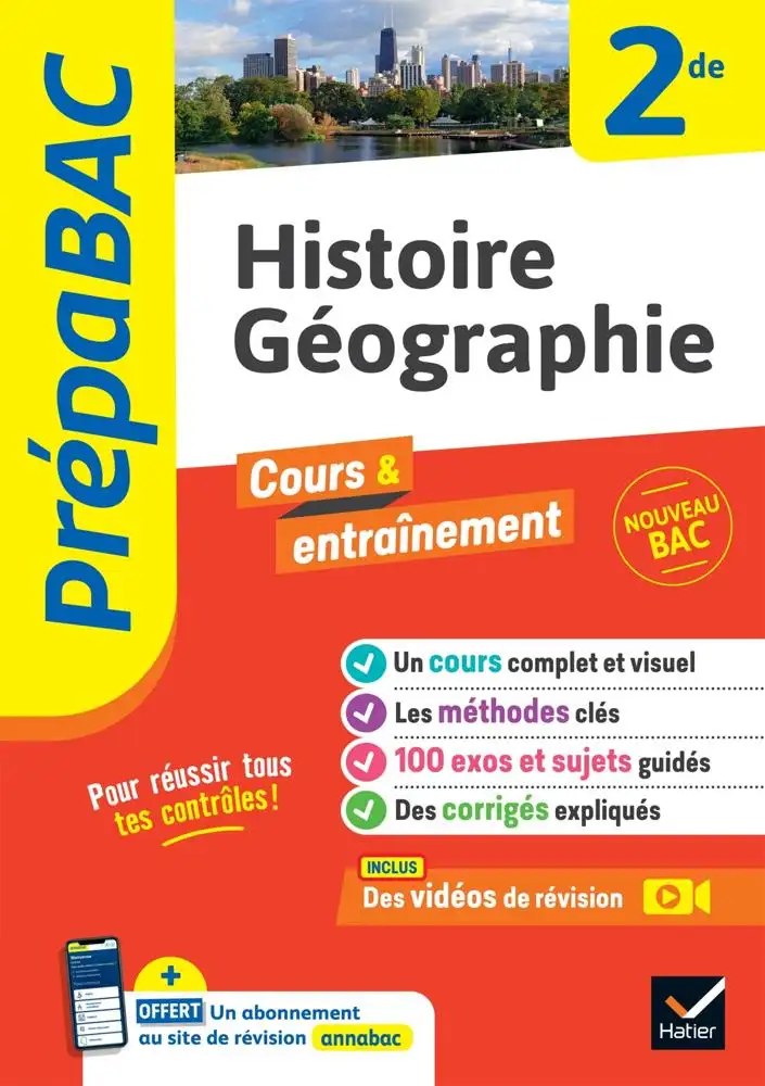 HATIER - Prebac - HistGeo 2de